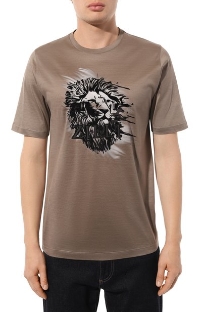 Хлопковая футболка ZILLI, арт. TSR001M0110VLW000, фото 3