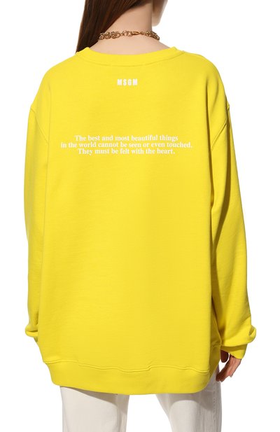Хлопковый свитшот MSGM, арт. 3241MDM169 227299, фото 4