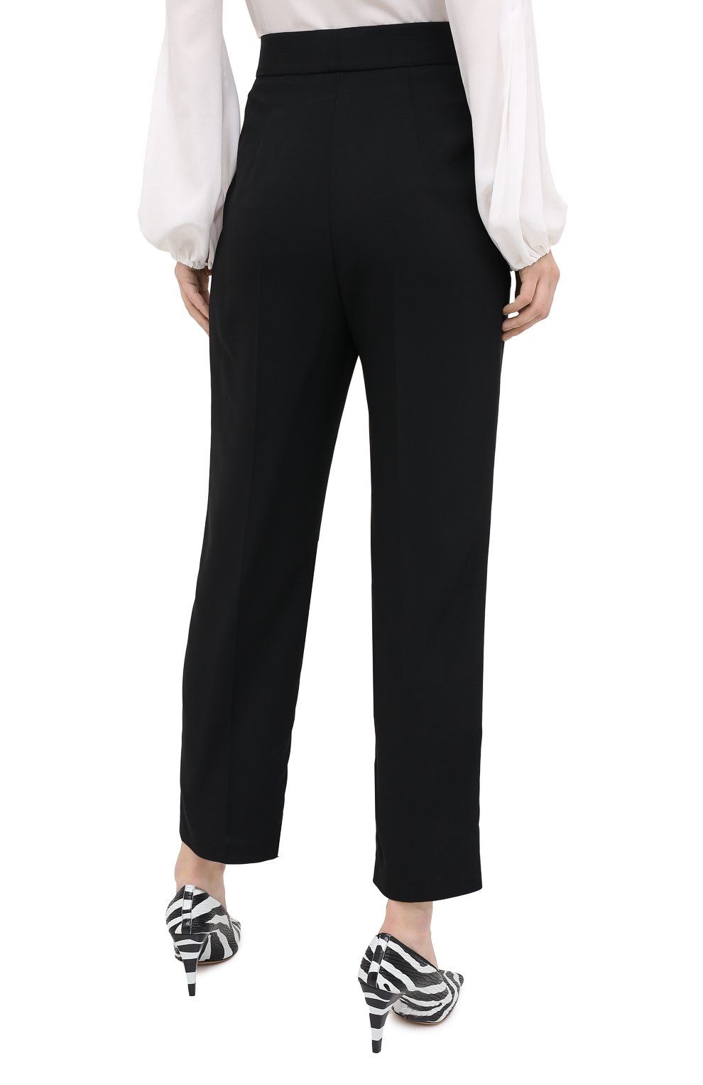 Брюки MSGM черного цвета по цене 37800 руб., арт. 2943MDP04 207600, фото 4 Брюки MSGM, арт. 2943MDP04 207600, фото 4