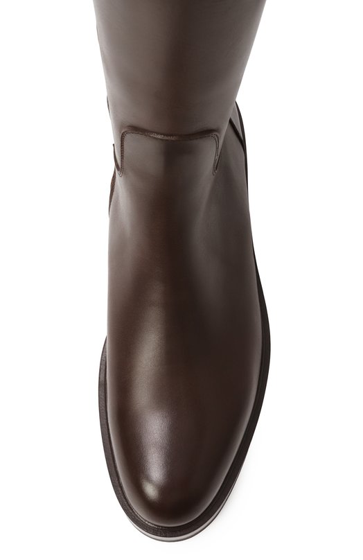 Кожаные сапоги Kiton D56806N0102410 Коричневый  D56806N0102410 Фото 6