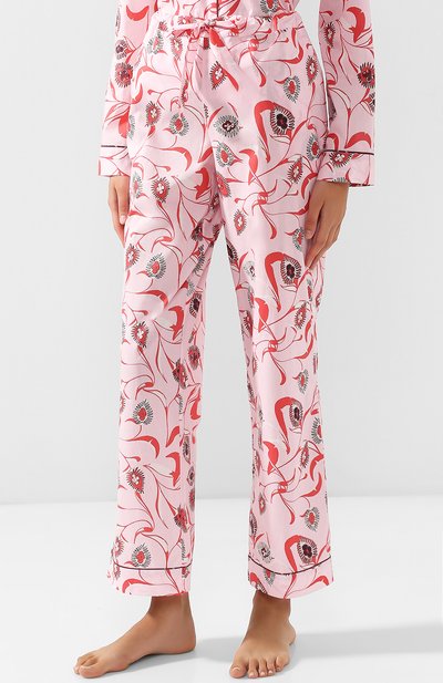 Хлопковая пижама с принтом YOLKE, арт. AW18-02C-PV-RA, фото 4
