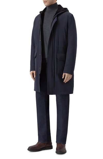 Пуховая парка с подкладкой из норки MVST, арт. FTEKB-ES4000-2V/GR1703, фото 2