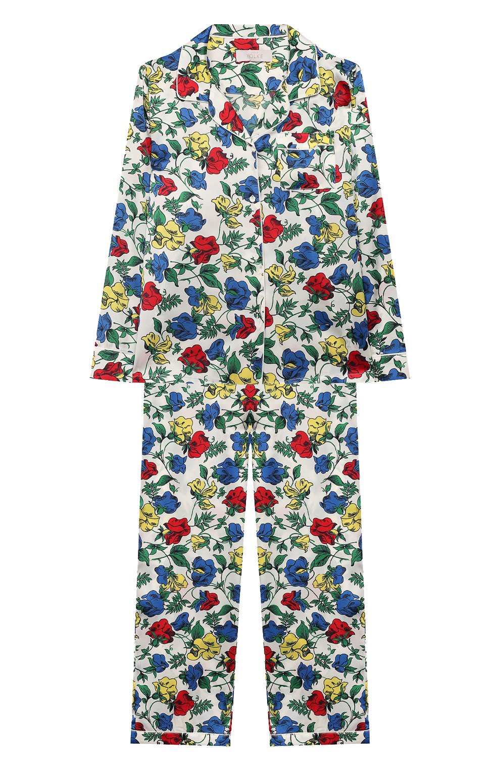 Шелковая пижама LITTLE YOLKE, арт. SS20-12S-DV-M/7-12Y, фото 1