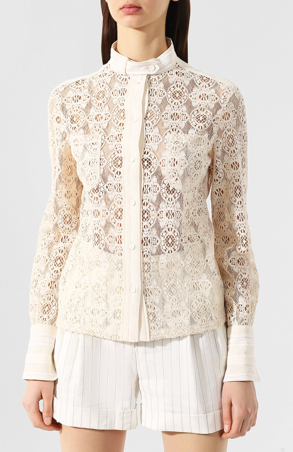 Хлопковая рубашка PHILOSOPHY DI LORENZO SERAFINI, арт. A0221/2120, фото 3