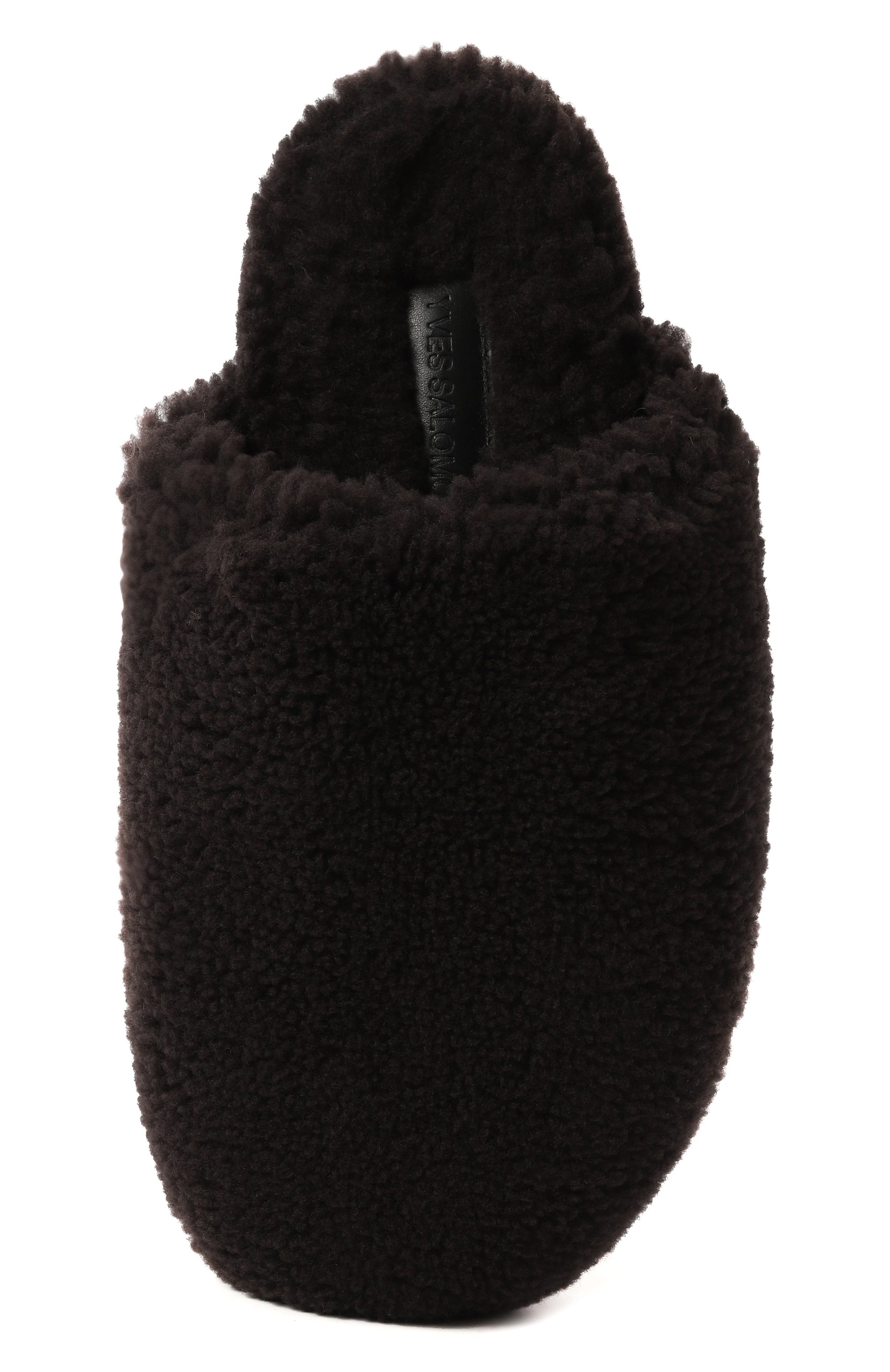 Домашние туфли из овчины YVES SALOMON, арт. 23WAA342XXMECL, фото 6