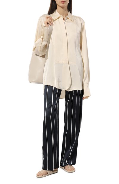 Шелковые брюки KITON, арт. D48122K0978C, фото 2