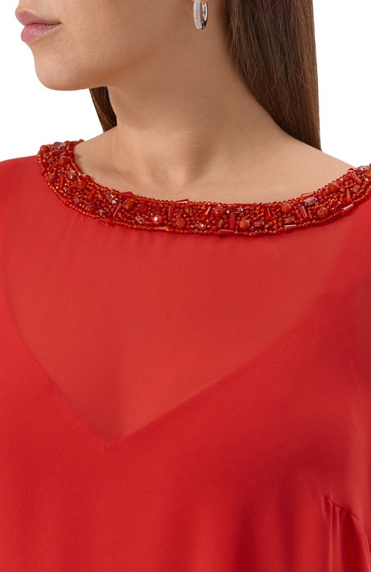 Платье Marina Rinaldi Elegante B0RIS Красный  B0RIS Фото 5