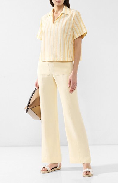 Льняные брюки ACNE STUDIOS, арт. AK0064, фото 2