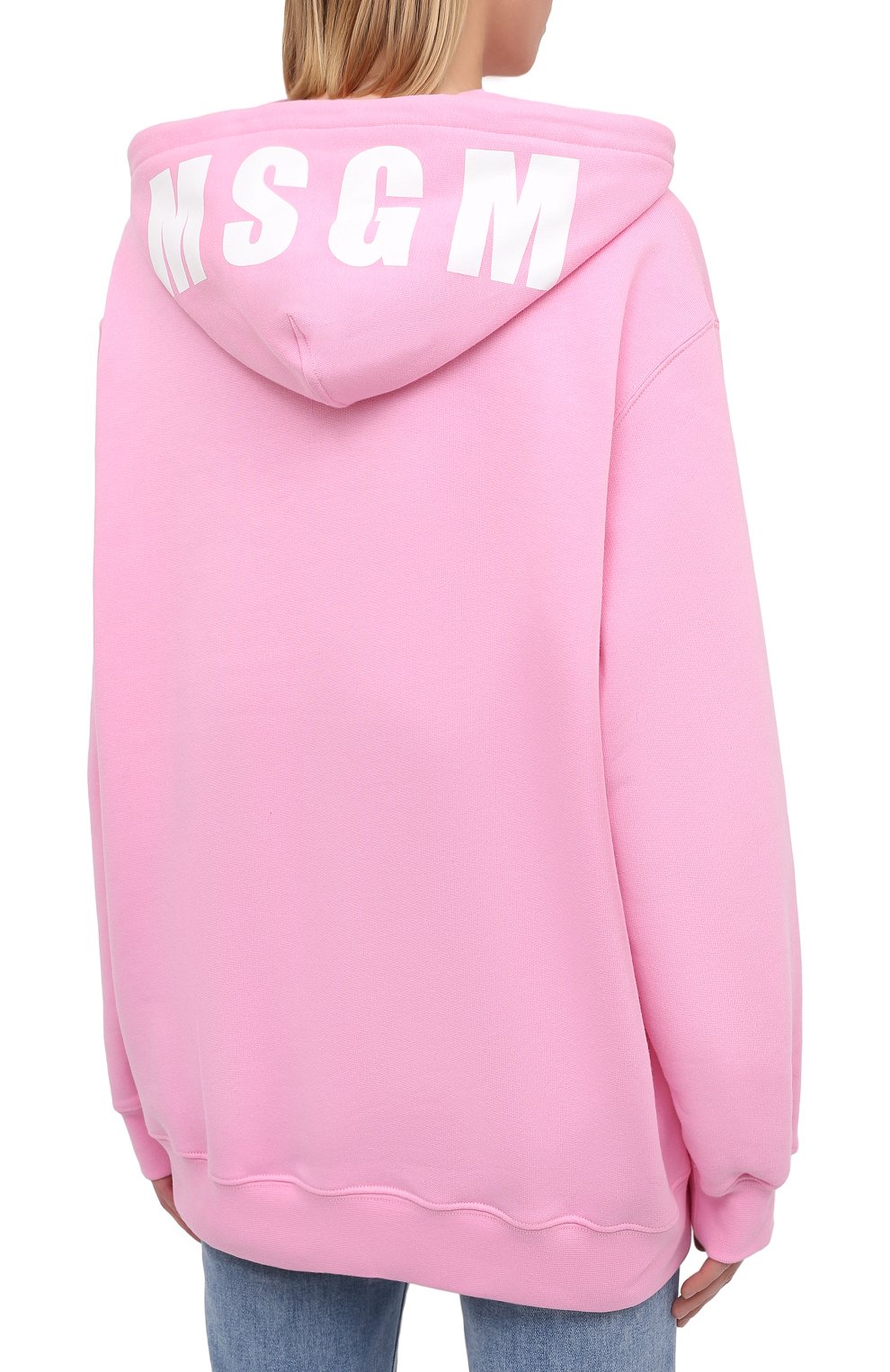 Хлопковое худи MSGM, арт. 2942MDM168 207999, фото 4