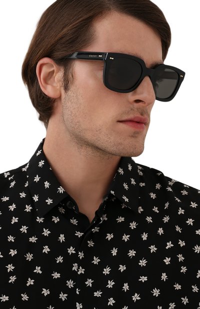 Солнцезащитные очки GUCCI черного цвета по цене 35300 руб., арт. GG0912S 001, фото 2 Солнцезащитные очки GUCCI, арт. GG0912S 001, фото 2