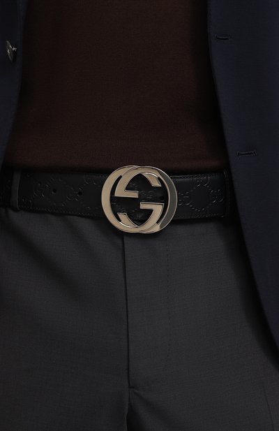 Кожаный ремень GUCCI, арт. 411924 CWC1N, фото 2