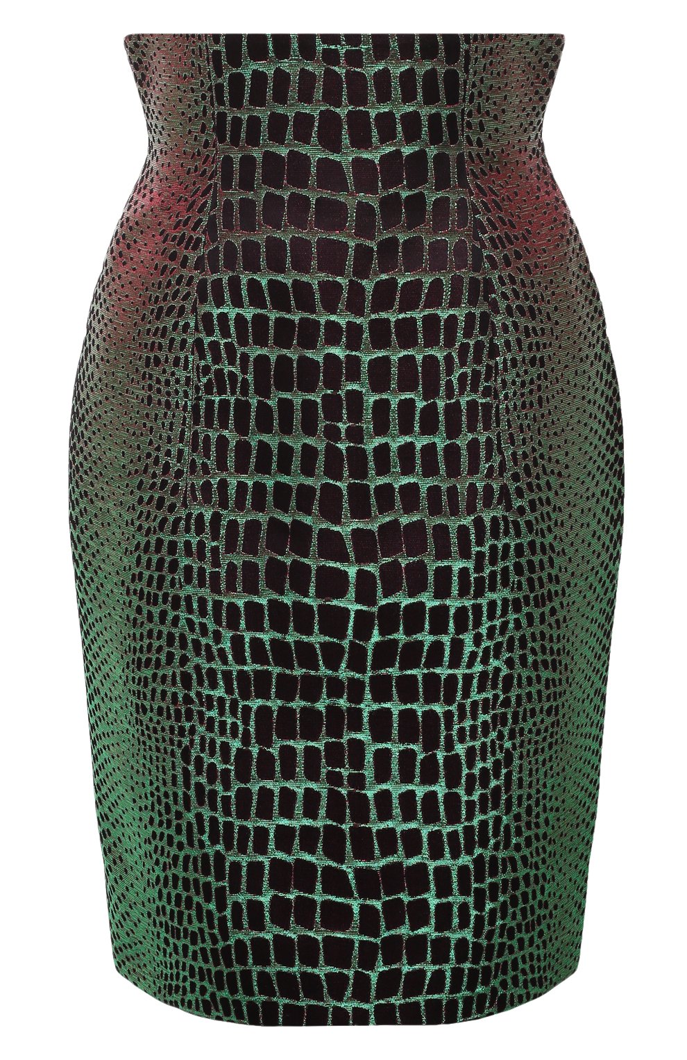 Юбка из вискозы и шелка BALMAIN, арт. AF1LC130VC75, фото 1