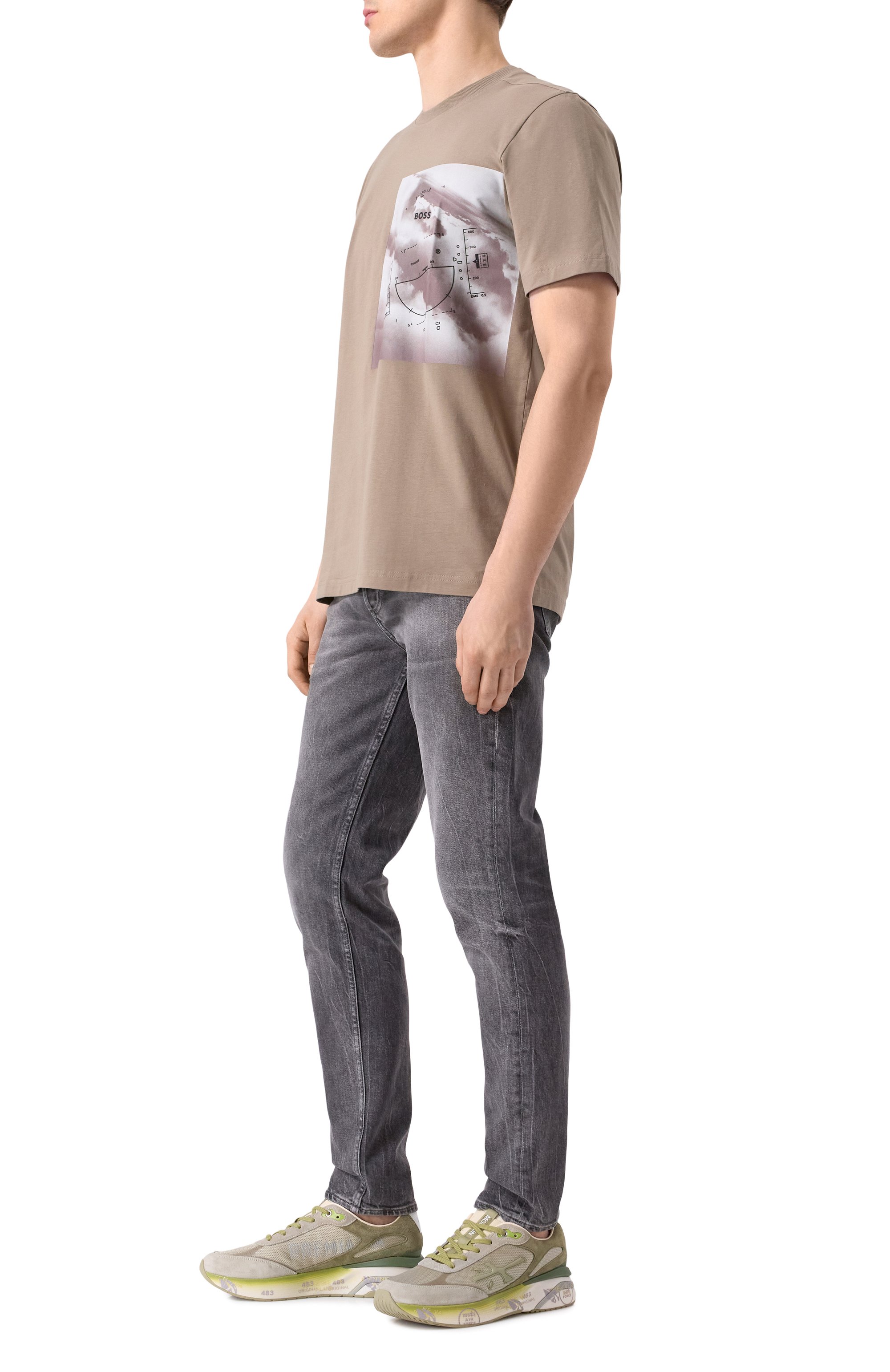 Комбинированные кроссовки moerun PREMIATA, арт. M0ERUN/VAR 7303, фото 2