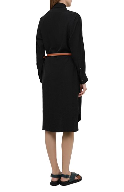 Шелковое платье LOEWE, арт. S359335XEY, фото 4