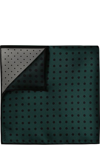 Мужской шелковый платок с узором LANVIN, арт. 2368/HANDKERCHIEF