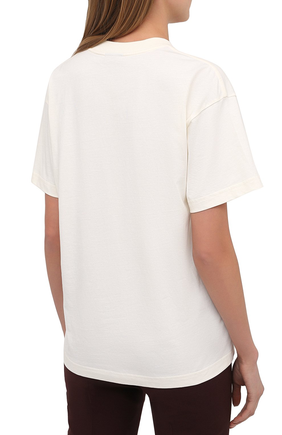 Хлопковая футболка JACQUEMUS, арт. 211JS15/22402G, фото 4