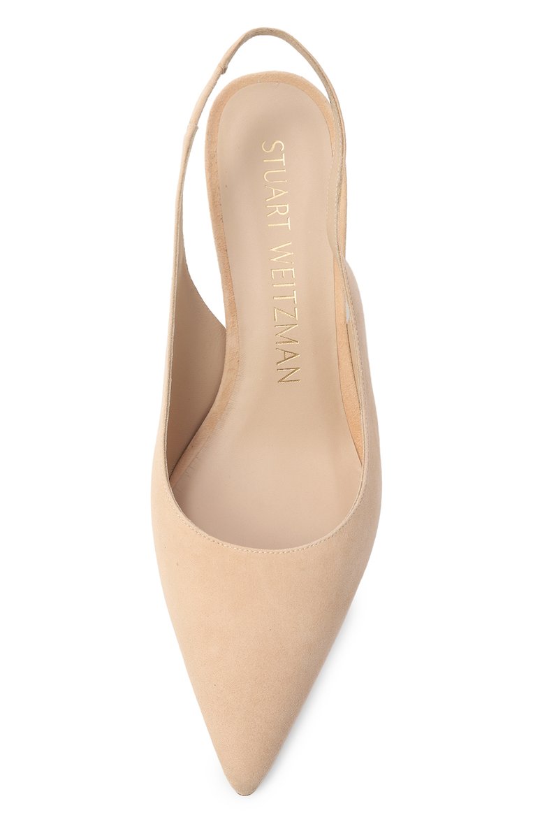 Замшевые туфли stuart 75 STUART WEITZMAN, арт. SC424, фото 4