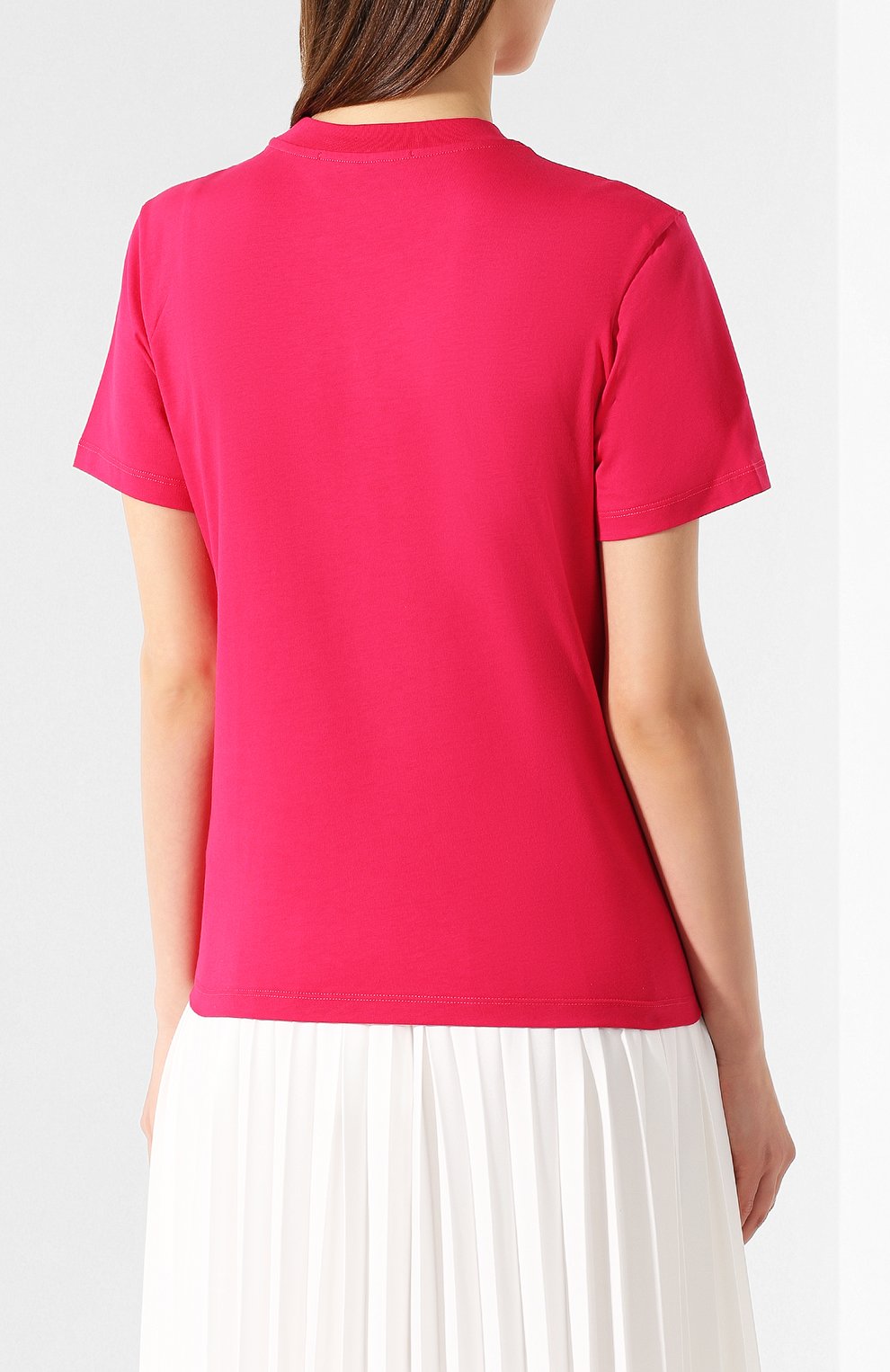 Хлопковая футболка MSGM, арт. 2842MDM100 207498, фото 4