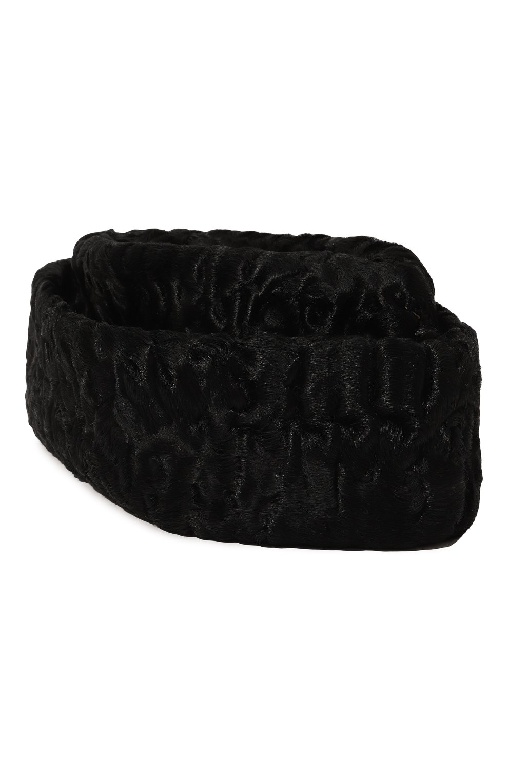 Меховая пилотка из каракуля PRADA, арт. 2HC054-M37-F0002, фото 2