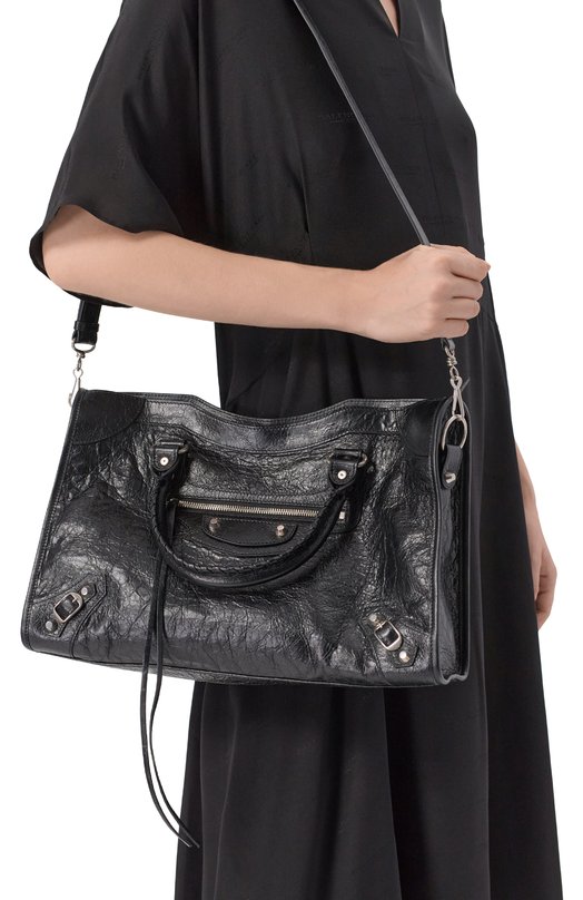 Сумка Le City medium Balenciaga 823058/2AA9S Чёрный  823058/2AA9S Фото 2