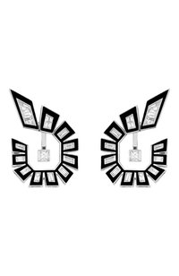 Серьги STEPHEN WEBSTER бесцветного цвета по цене 1519000 руб., арт. 3021210, фото 1 Серьги STEPHEN WEBSTER, арт. 3021210, фото 1