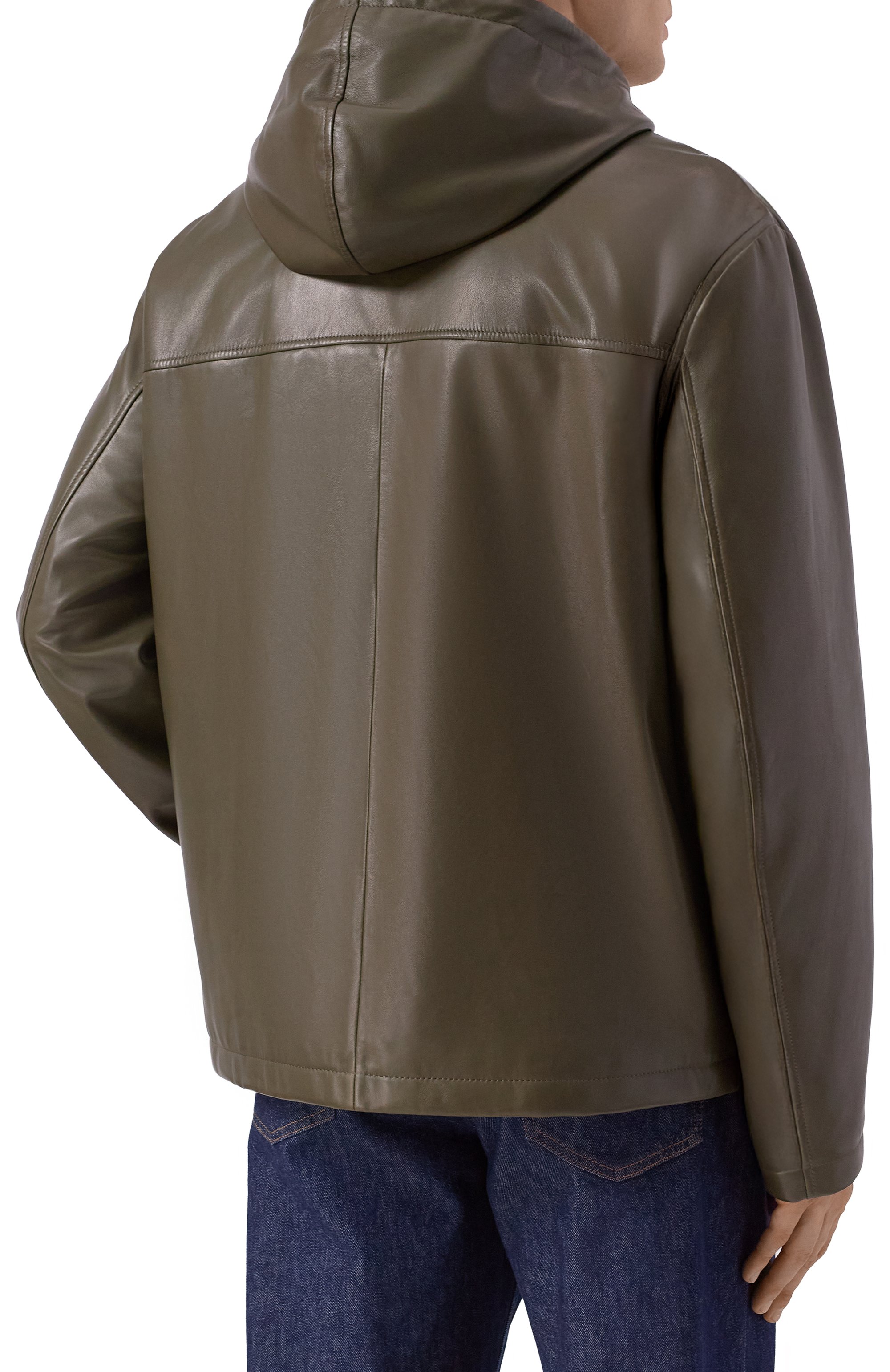 Кожаная куртка MVST, арт. M25.1PM.0003/PL0NGE, фото 4