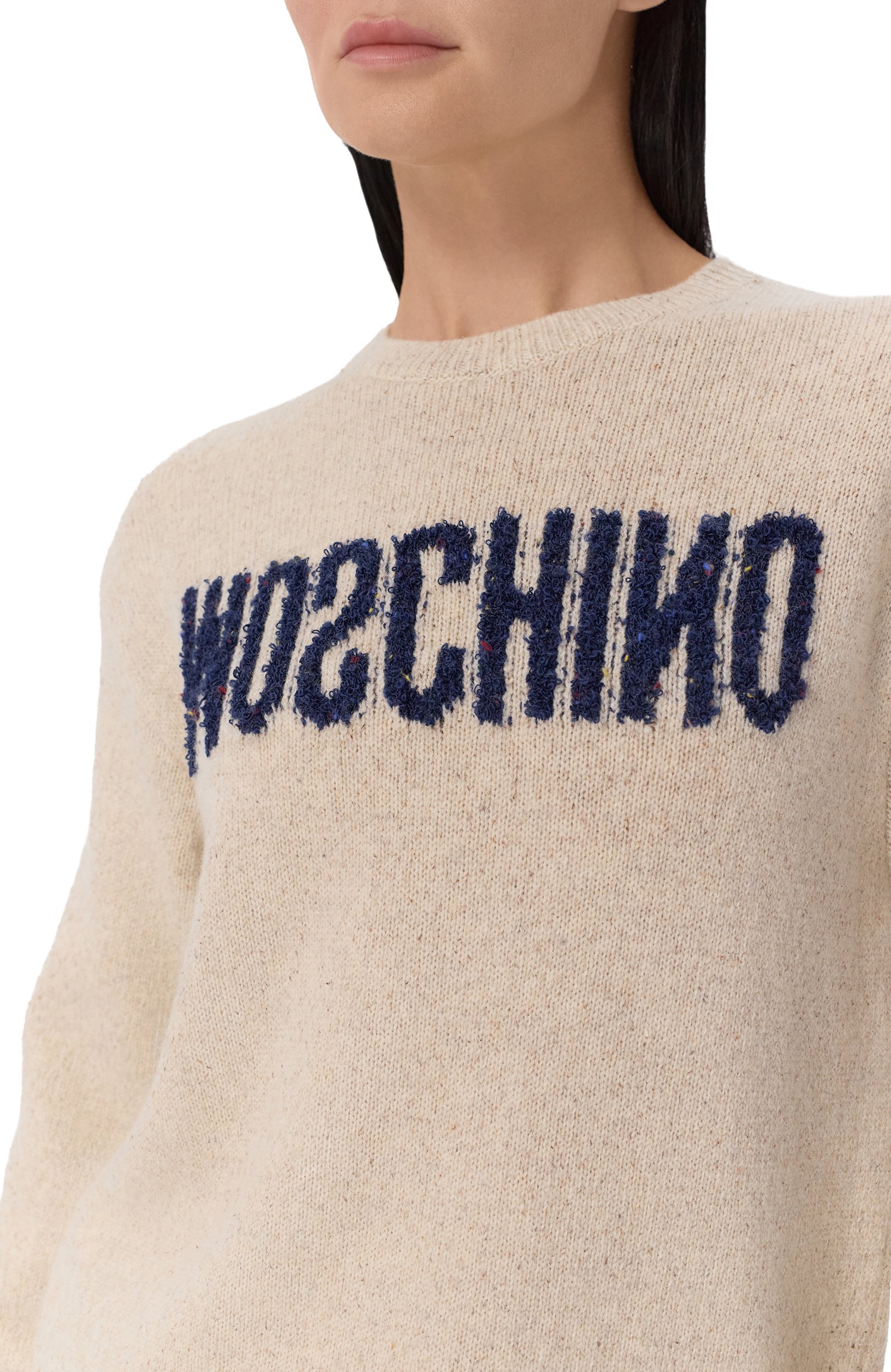 Свитер из шерсти и вискозы MOSCHINO, арт. A0931/5503, фото 5