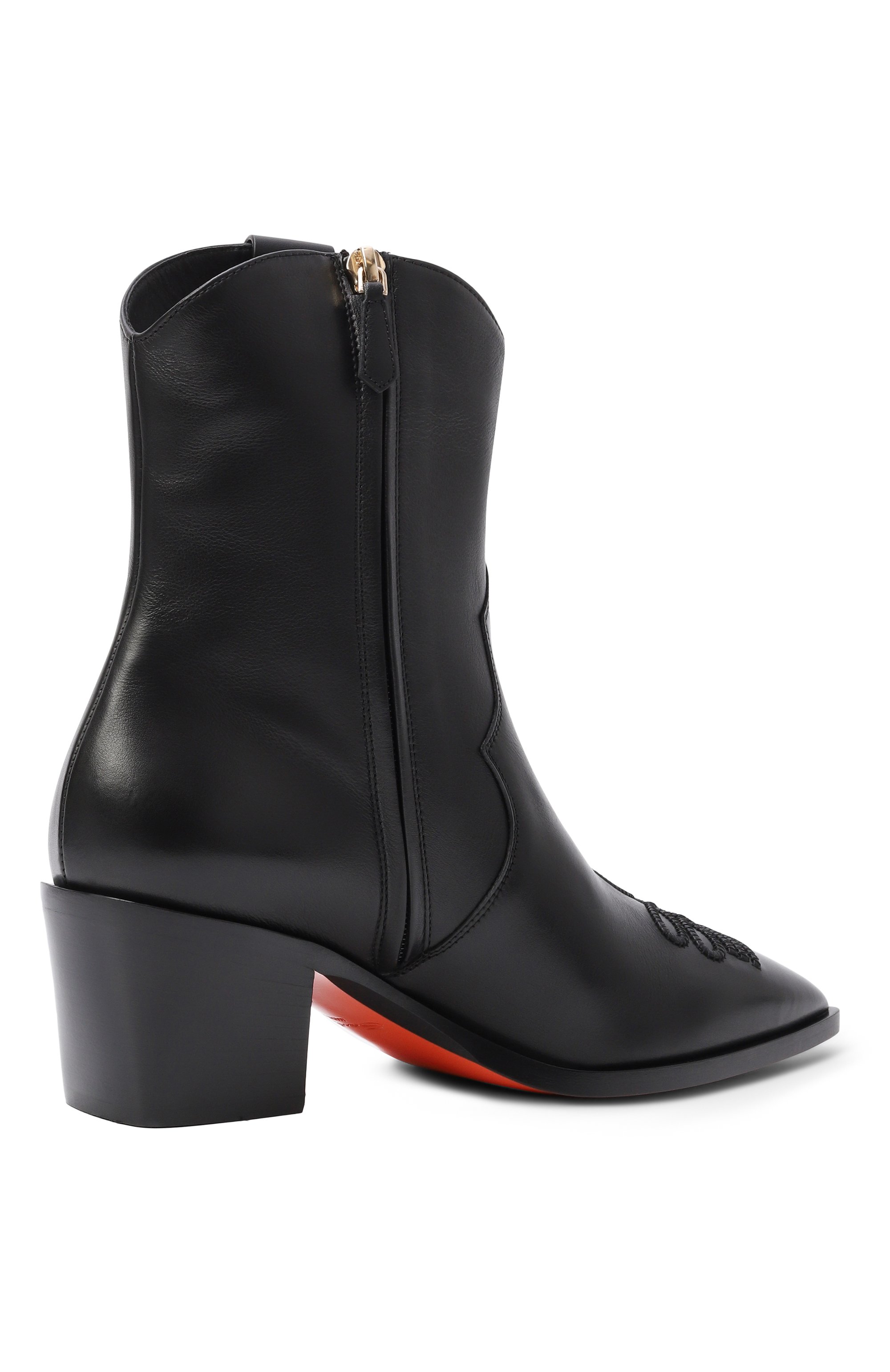 Кожаные ботильоны SANTONI, арт. WT0G71985BJ2S0WF, фото 5