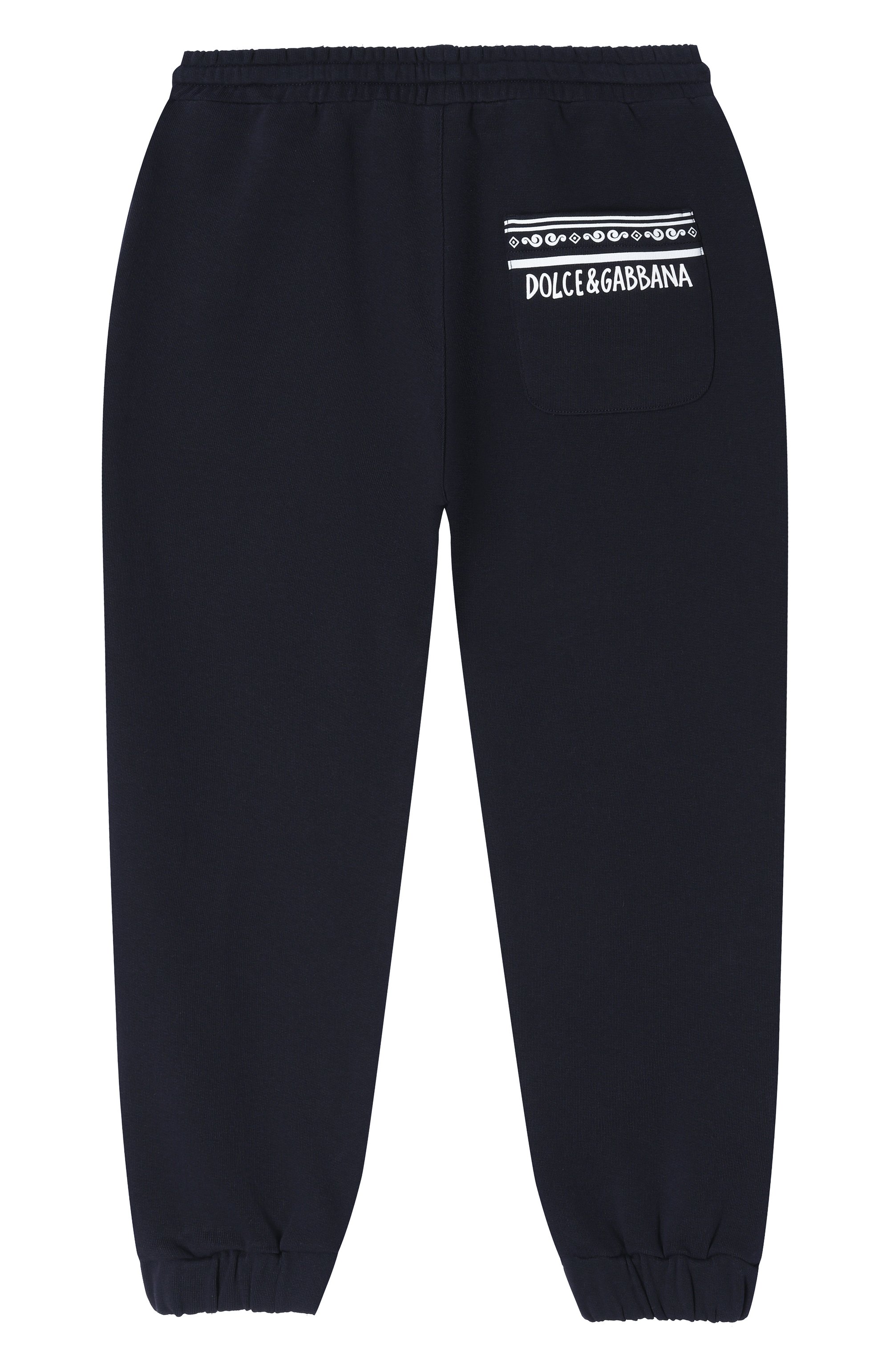 Хлопковые джоггеры DOLCE & GABBANA, арт. L4JPJX/G70LL/8-14, фото 2