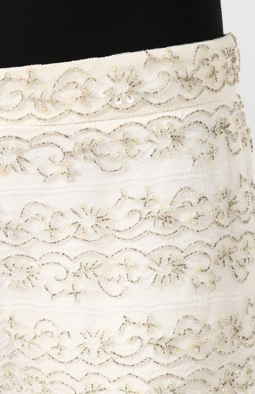 Брюки VALENTINO серебряного цвета по цене 715000 руб., арт. TB3RB3K55A9, фото 5 Брюки VALENTINO, арт. TB3RB3K55A9, фото 5