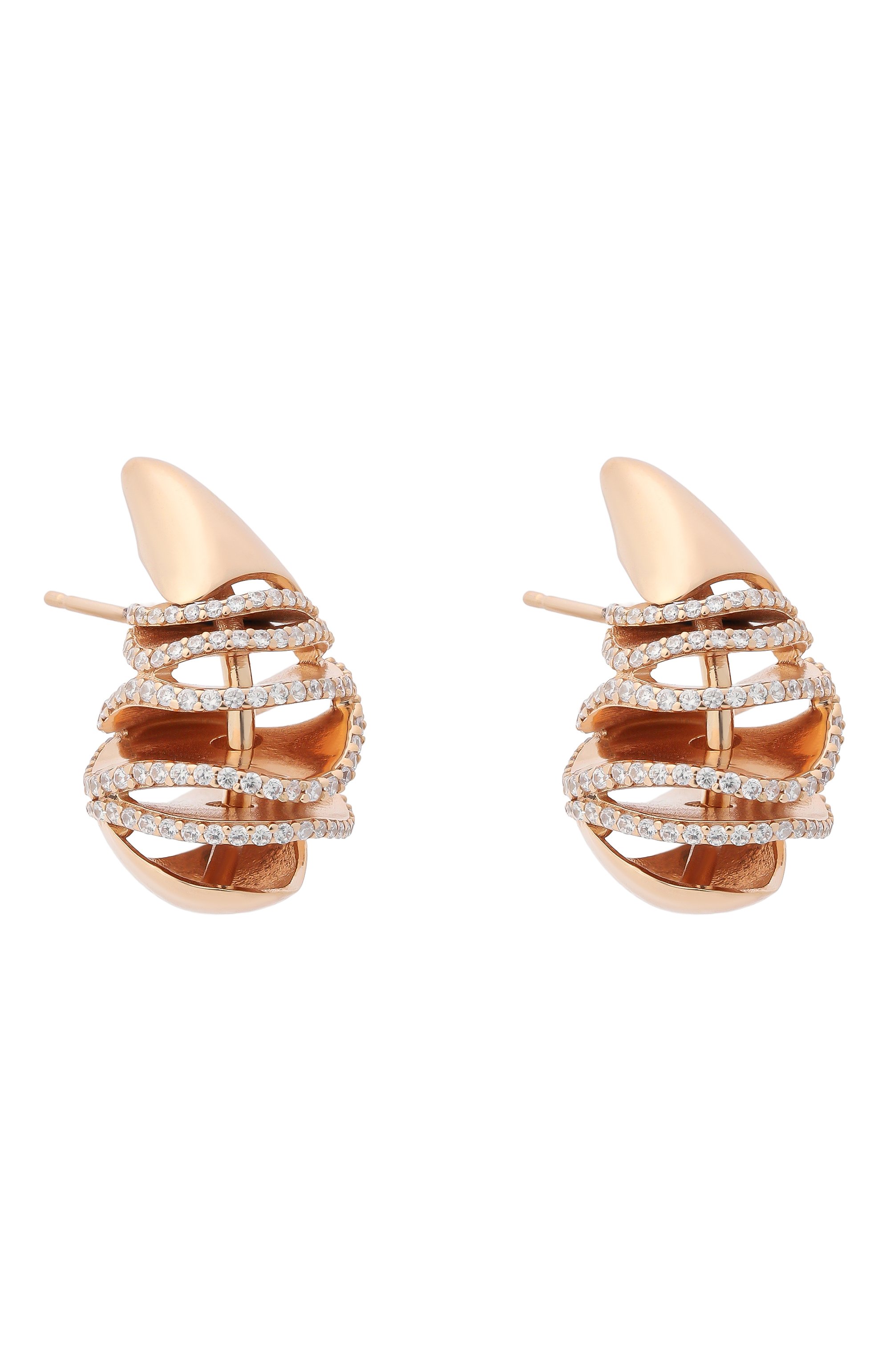 Серьги BOTTEGA VENETA, арт. 857259/V0V15 9000, фото 3