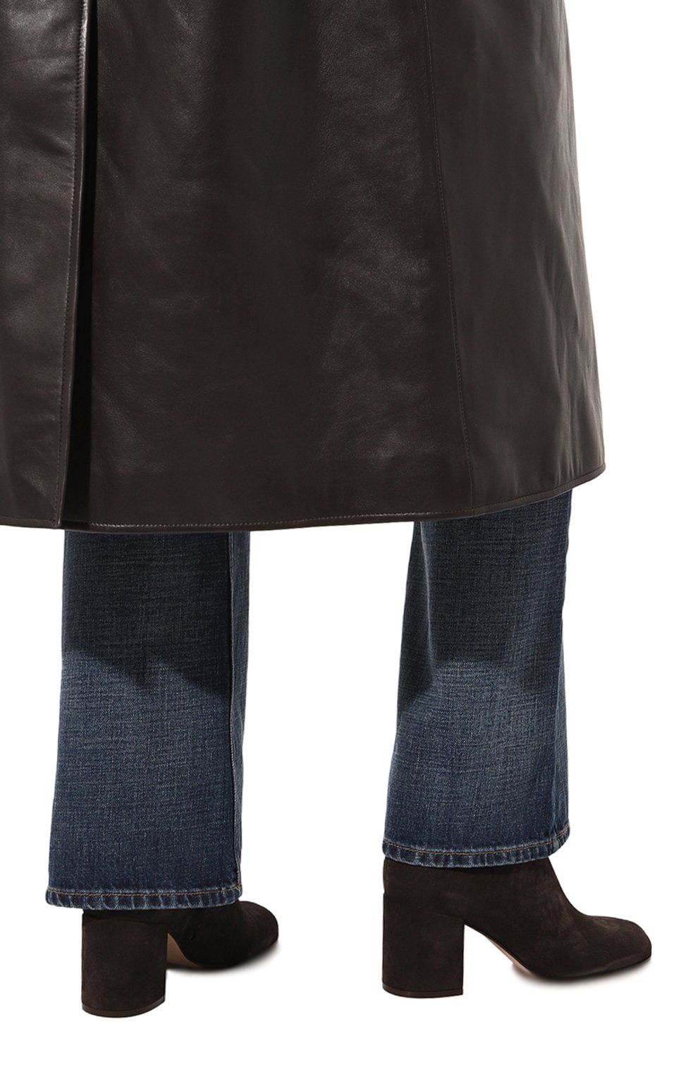 Замшевые ботильоны GIANVITO ROSSI, арт. G73052.70RIC.SUEM0KA, фото 3