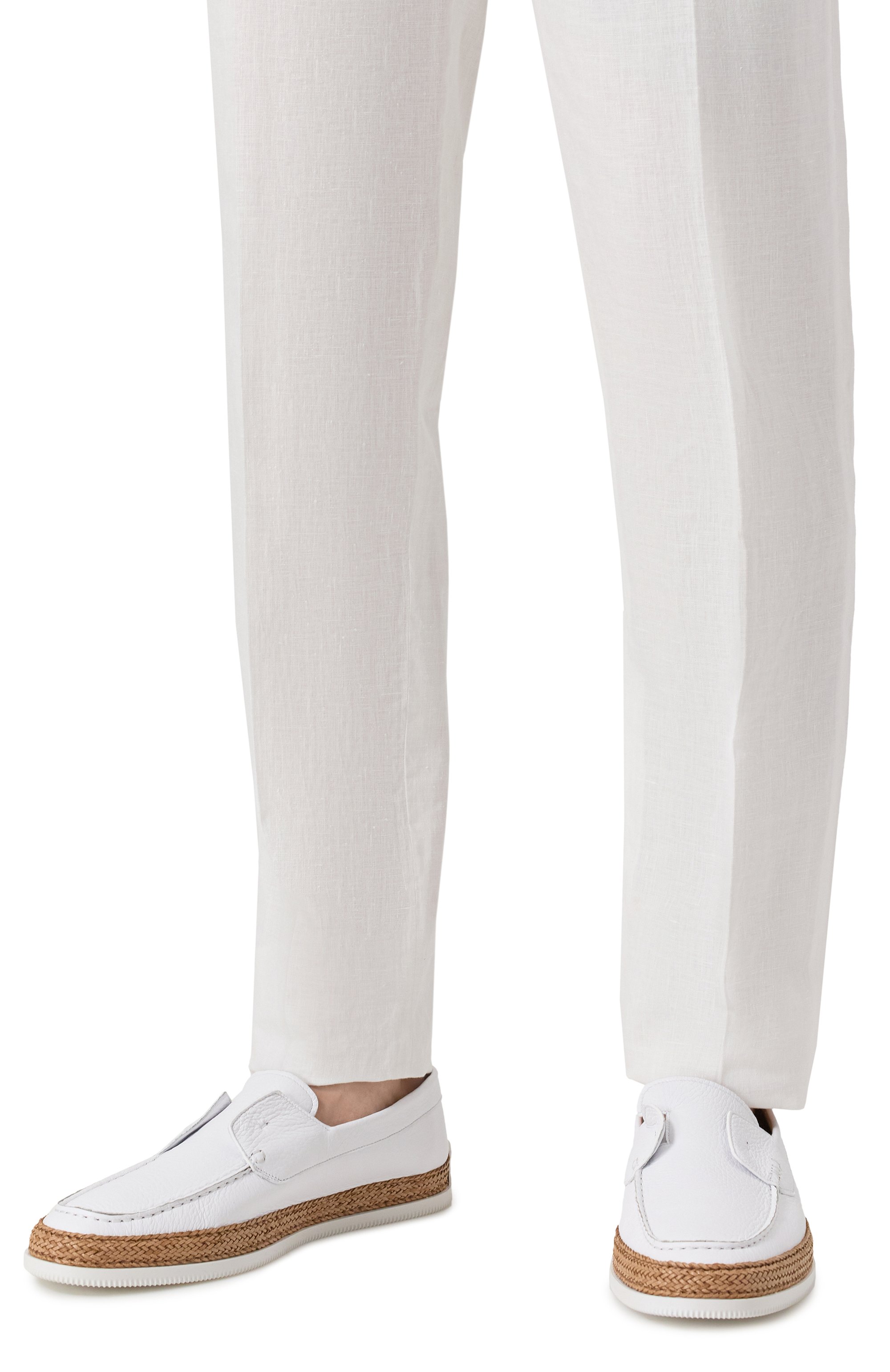 Кожаные лоферы ZILLI, арт. H0206AM1947VPAP01, фото 3