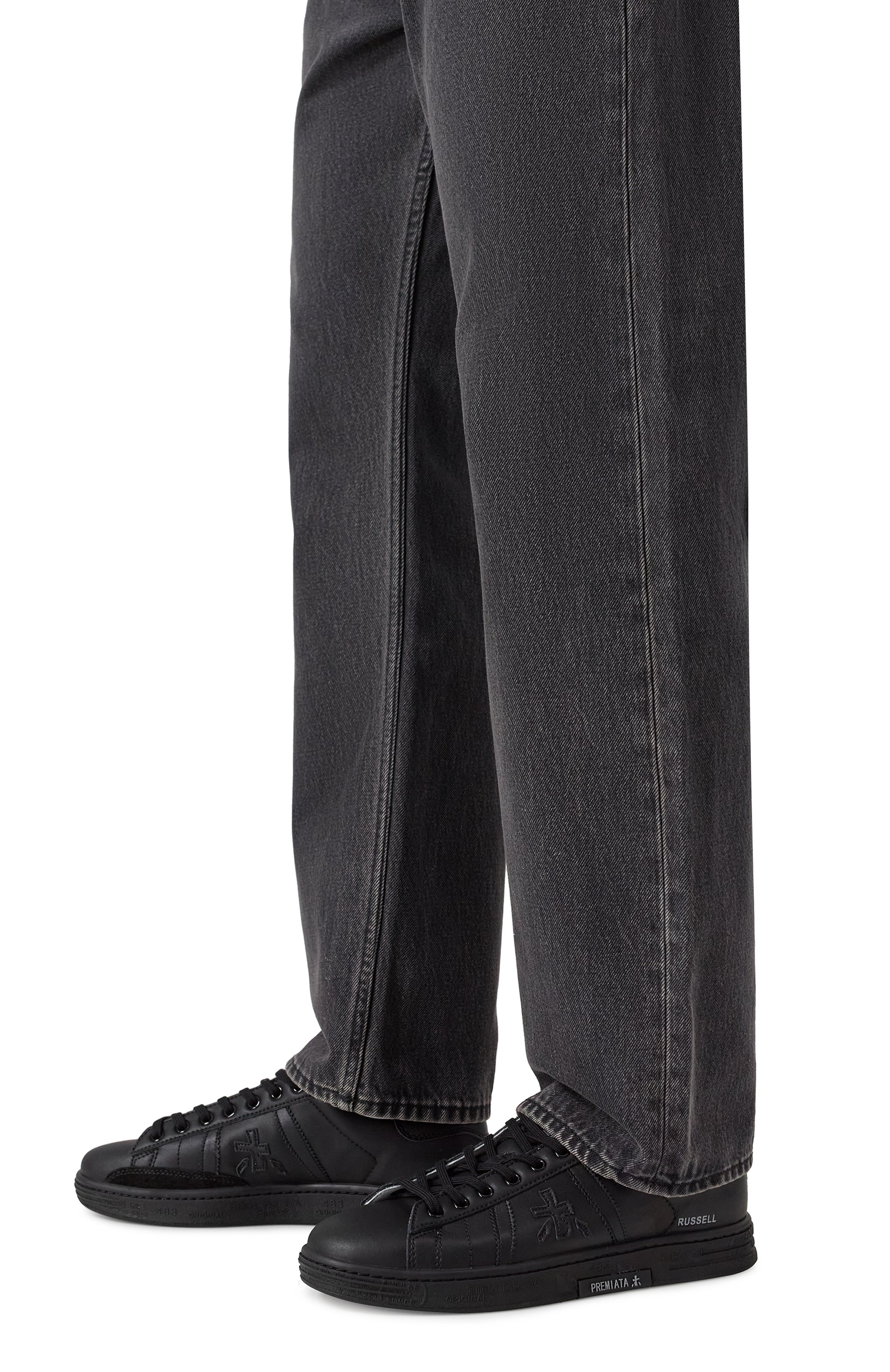 Кожаные кеды russel PREMIATA, арт. RUSSELL/VAR 6068, фото 3