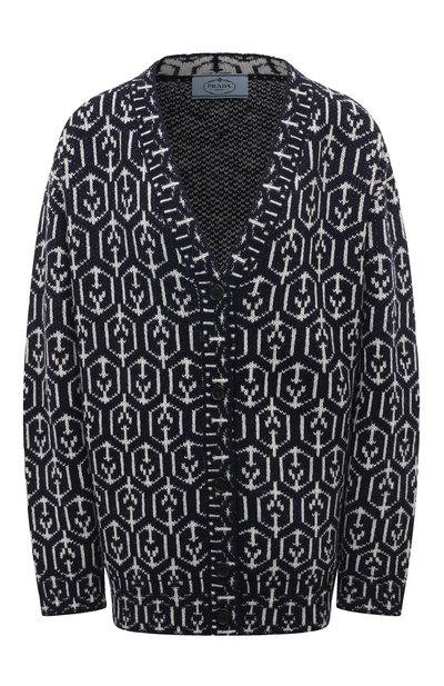 Женский шерстяной кардиган PRADA, арт. P25I31-1ZGD-F022X-212