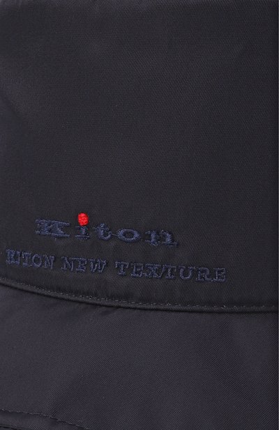 Панама KITON темно-синего цвета по цене 43950 руб., арт. UCAPK08K0738F02, фото 3 Панама KITON, арт. UCAPK08K0738F02, фото 3