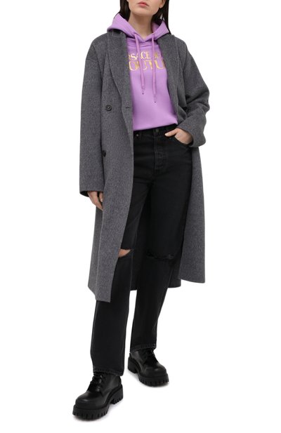 Хлопковое худи VERSACE JEANS COUTURE, арт. B6HWA7TP-WDP308 L0G0 F0IL/30318, фото 2