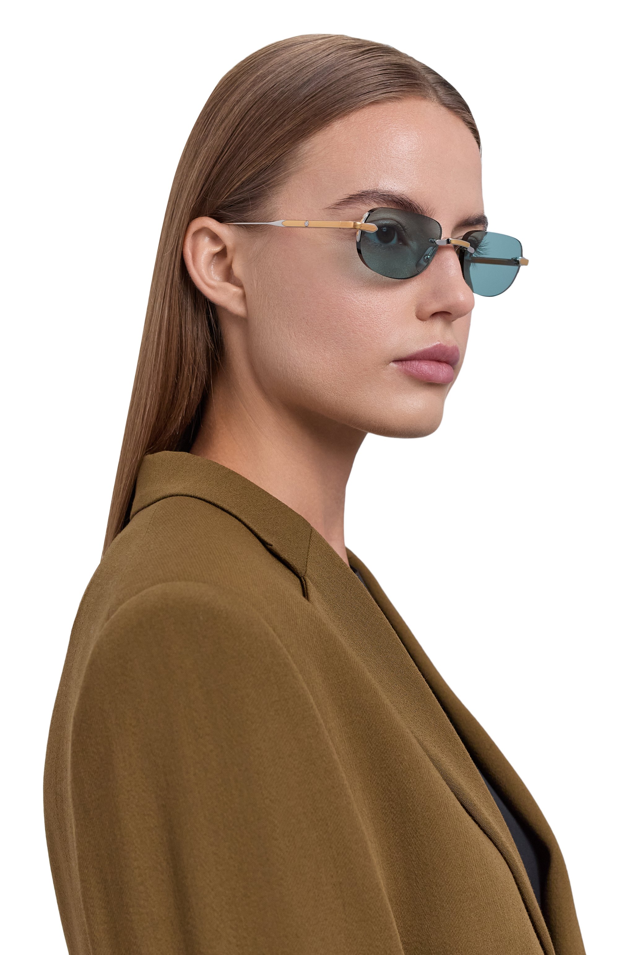 Солнцезащитные очки LUNETTERIE GENERALE, арт. ST-TR0PEZ PALLADIUM TEA, фото 3