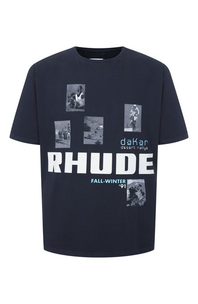 Хлопковая футболка RHUDE, арт. RHPF26TT03012, фото 1