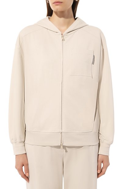 Хлопковая толстовка BRUNELLO CUCINELLI, арт. MH827BP426, фото 3