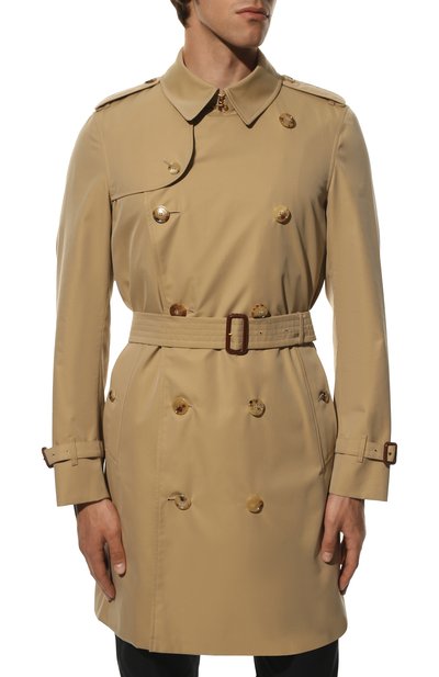Хлопковый тренч chelsea BURBERRY, арт. 4073492, фото 3