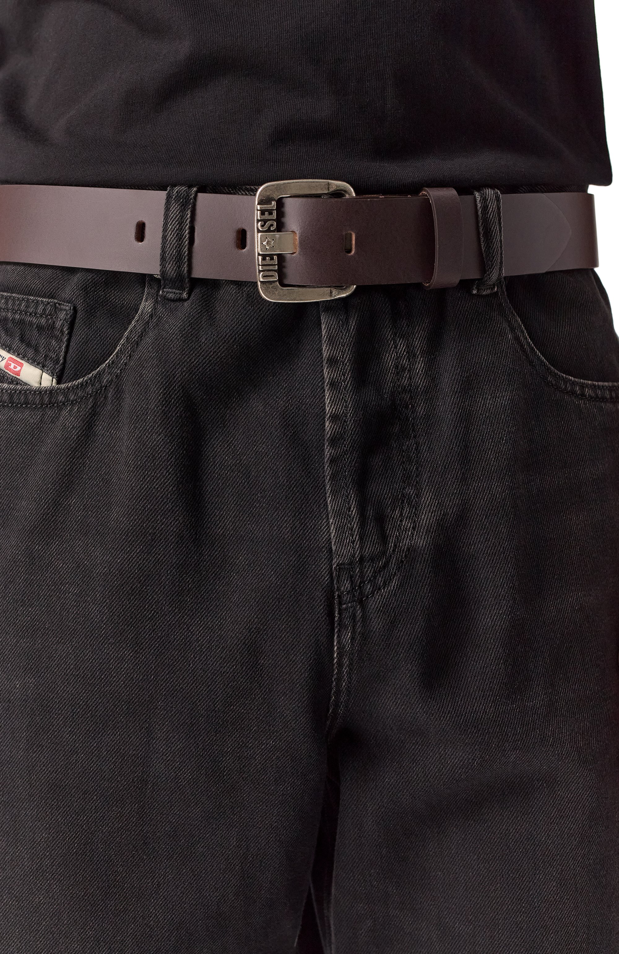 Кожаный ремень DIESEL, арт. X08881/P1913, фото 2