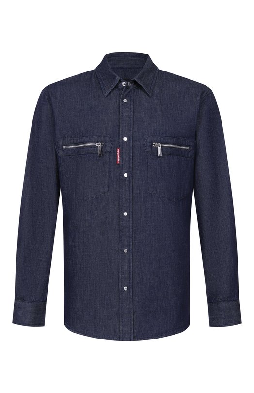 Джинсовая рубашка Dsquared2 S74DM1009/D30029 Синий S74DM1009/D30029