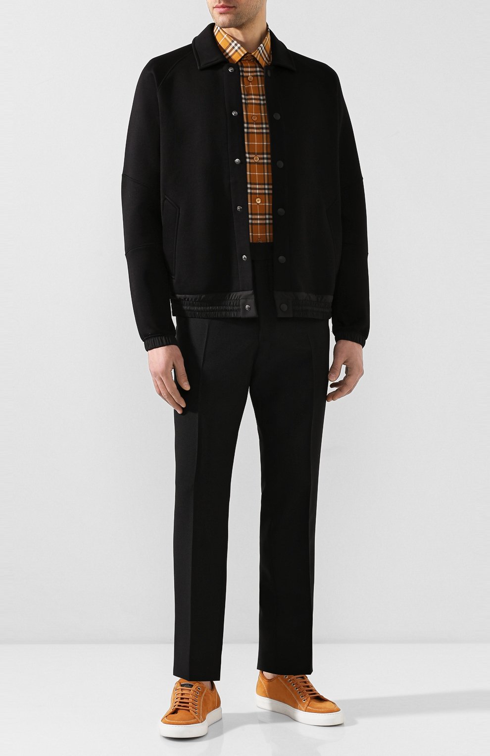 Хлопковая рубашка BURBERRY, арт. 8025844, фото 2