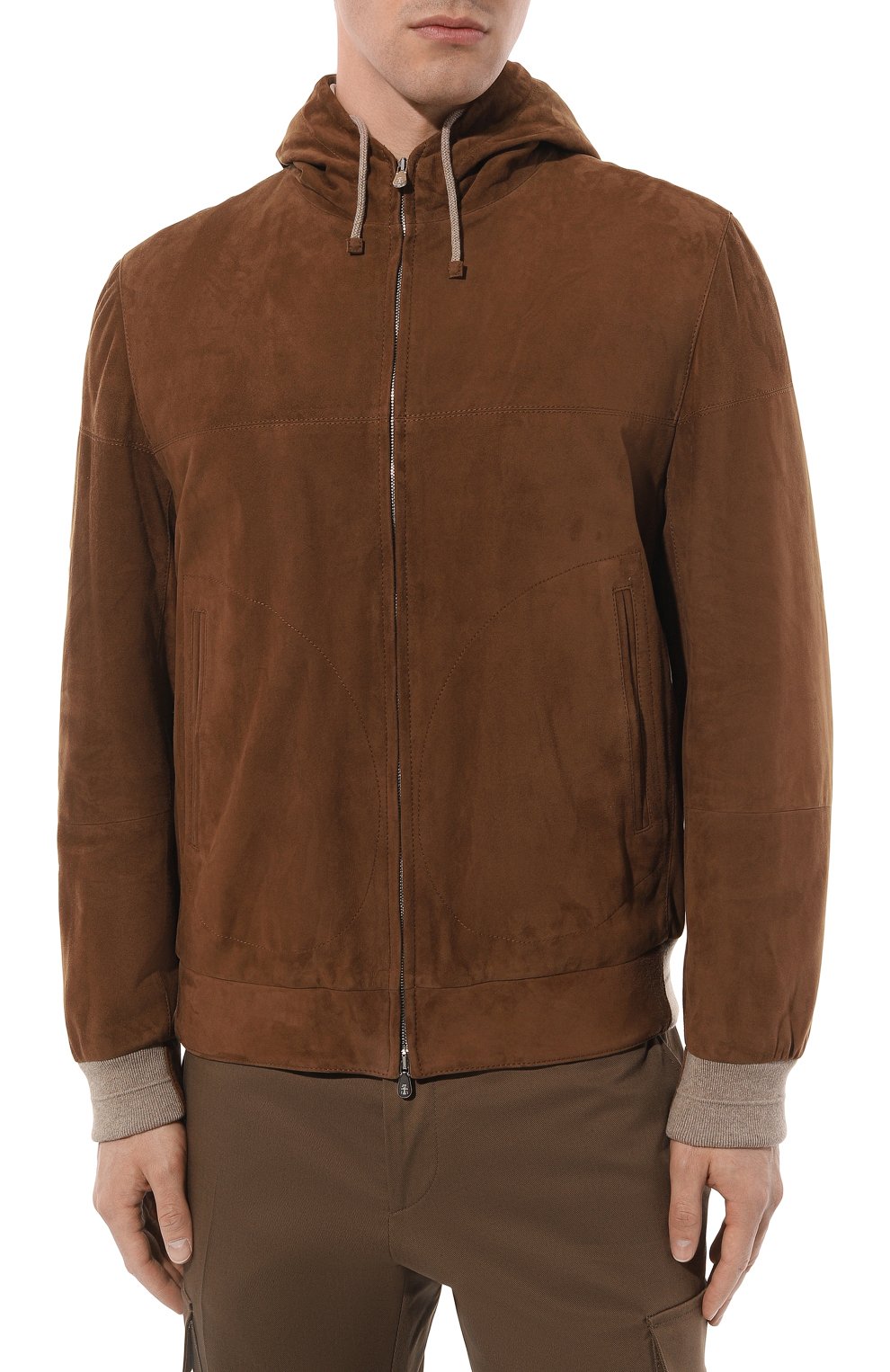 Замшевый бомбер BRUNELLO CUCINELLI, арт. M0PCL1957, фото 3