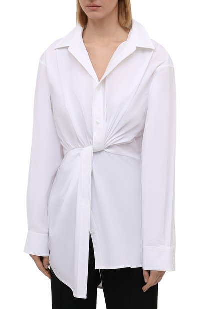 Хлопковая рубашка ALEXANDERWANG.T, арт. 4WC3211260, фото 3