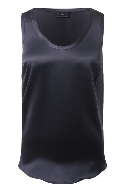 Женский шелковый топ BRUNELLO CUCINELLI, арт. M0C59E0600