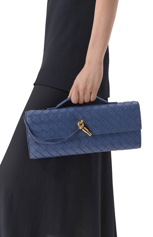 Клатч Andiamo Bottega Veneta 741511/VCPP3 Синий  741511/VCPP3 Фото 2