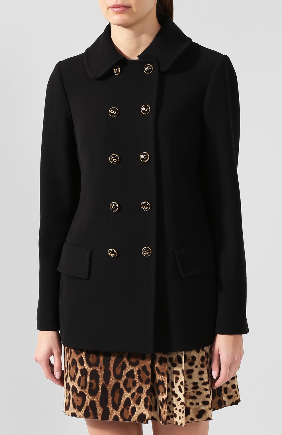 Двубортное пальто DOLCE & GABBANA, арт. F0X22T/FURF0, фото 3