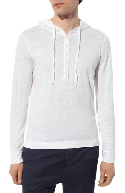 Льняной лонгслив-хенли 120% LINO, арт. 31ALIM7553/000E908/S00, фото 3